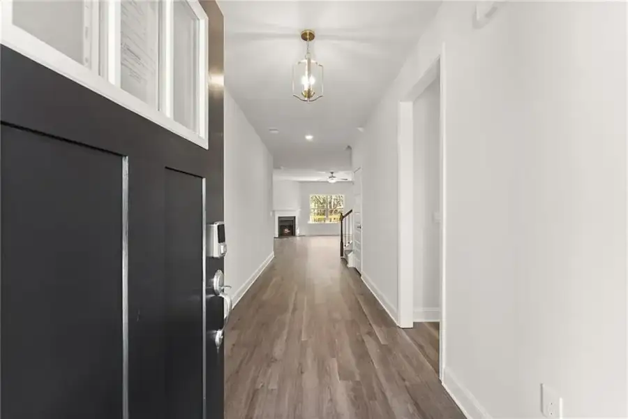 Representative unfurnished interior of a home built from the 1709 by Adams Homes in Ham Farm, La Grange (Image 16).