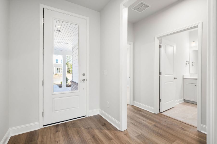 Spacious, unfurnished interior of a new home in Midpoint at New Riverside, Bluffton (Image 18).