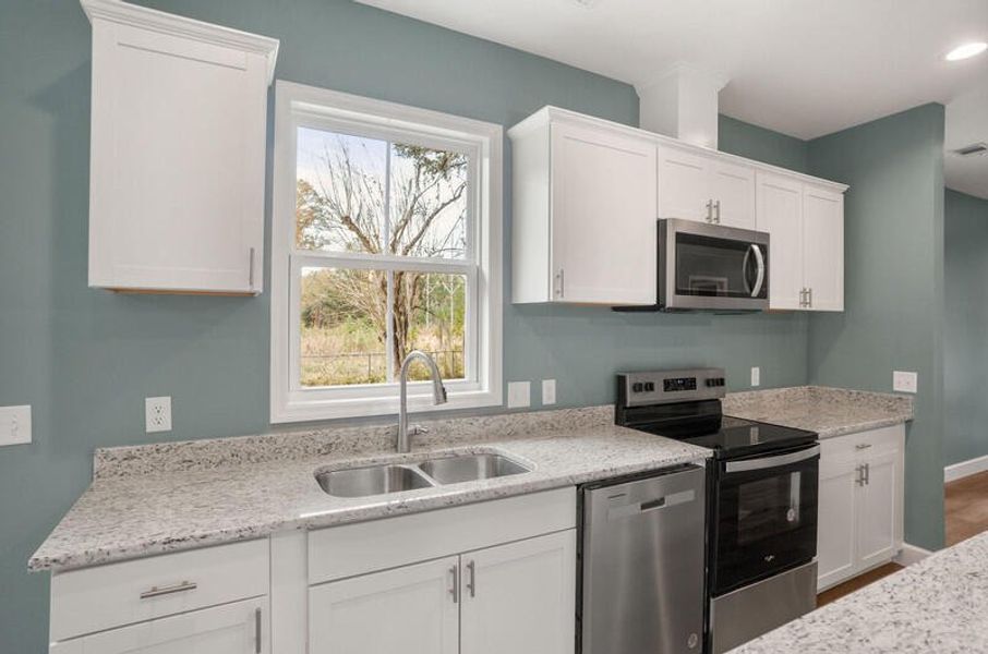 Furnished interior view inside a new home in , Seabrook (Image 6).