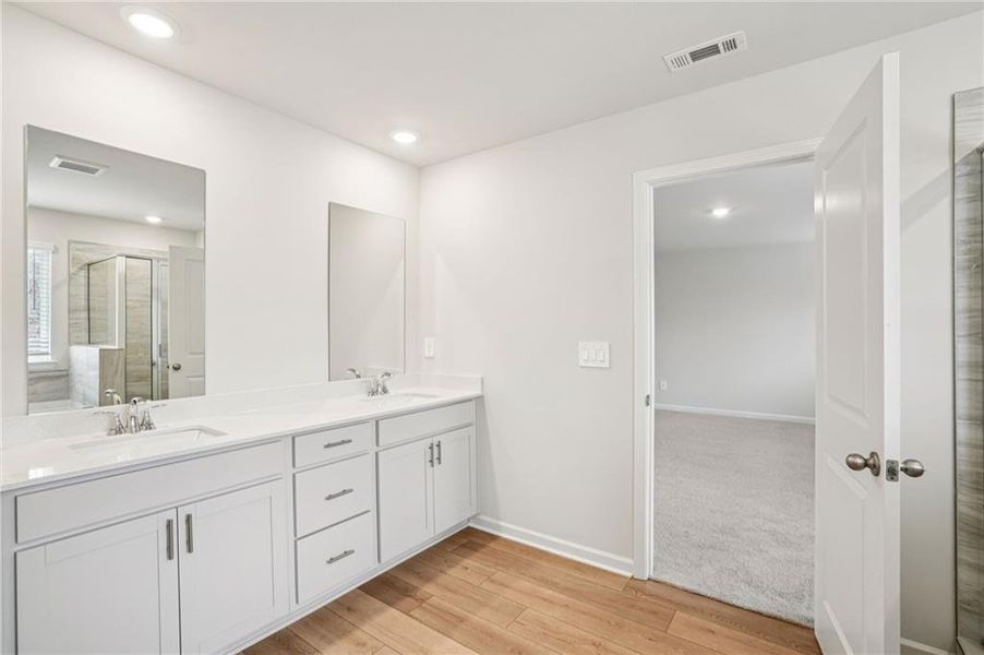 Furnished interior view inside a new home in Hemingway - Reserve Series, Cumming (Image 18).