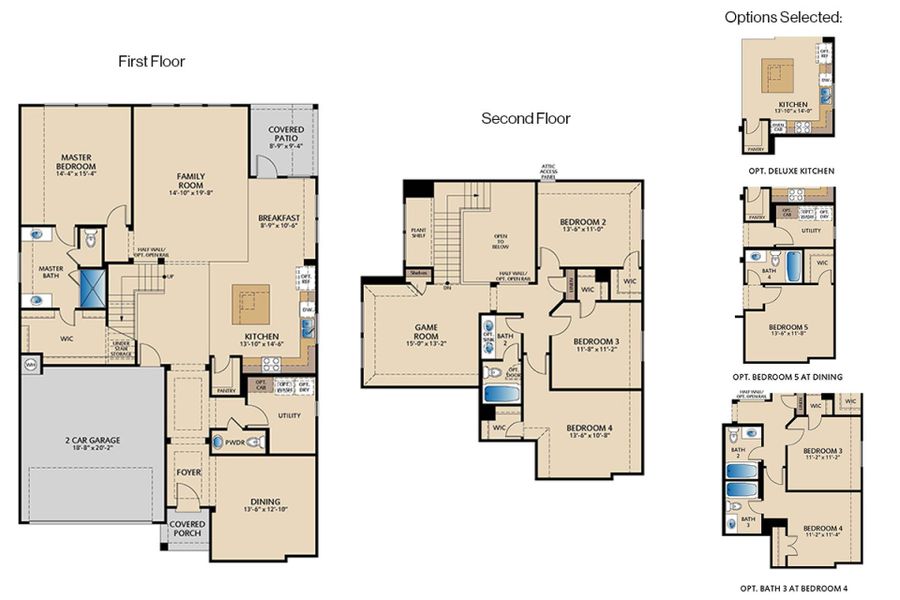 2D floor plan layout of this home in Timberbrook, Justin, TX (Image 1). 2D floor plan layout of this home in Timberbrook, Justin, TX (Image 1).