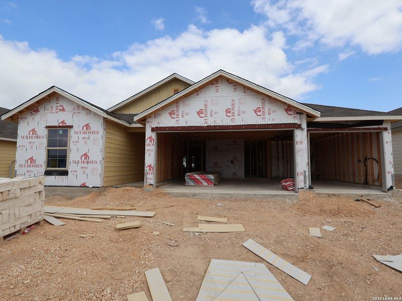 In-progress construction of a new home in Greenspoint Heights, Seguin, TX (Image 17). In-progress construction of a new home in Greenspoint Heights, Seguin, TX (Image 17).