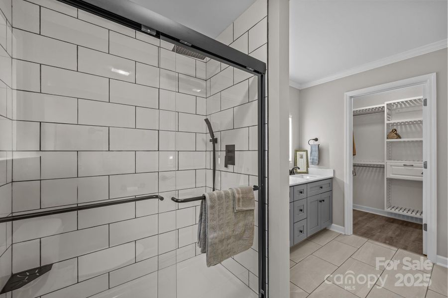 Bathroom and closet for Primary #1 Bathroom and closet for Primary #1