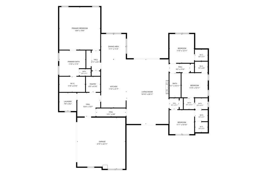 Floor plan layout Floor plan layout