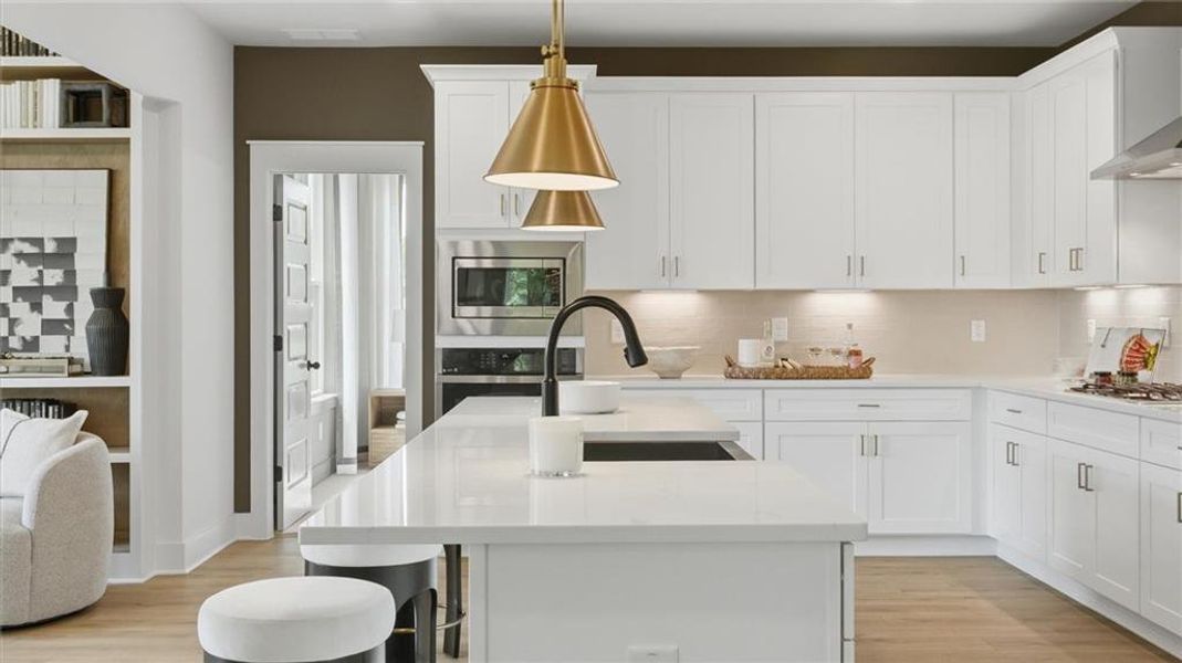 Furnished interior view inside a new home in Brighton, Locust Grove (Image 36).