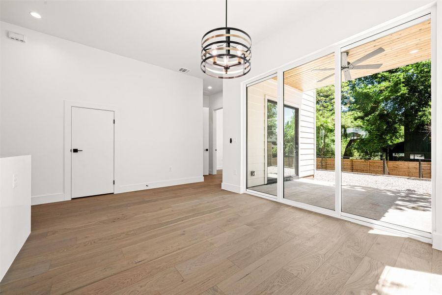 Spacious, unfurnished interior of a new home in , Austin (Image 15). Spacious, unfurnished interior of a new home in , Austin (Image 15).