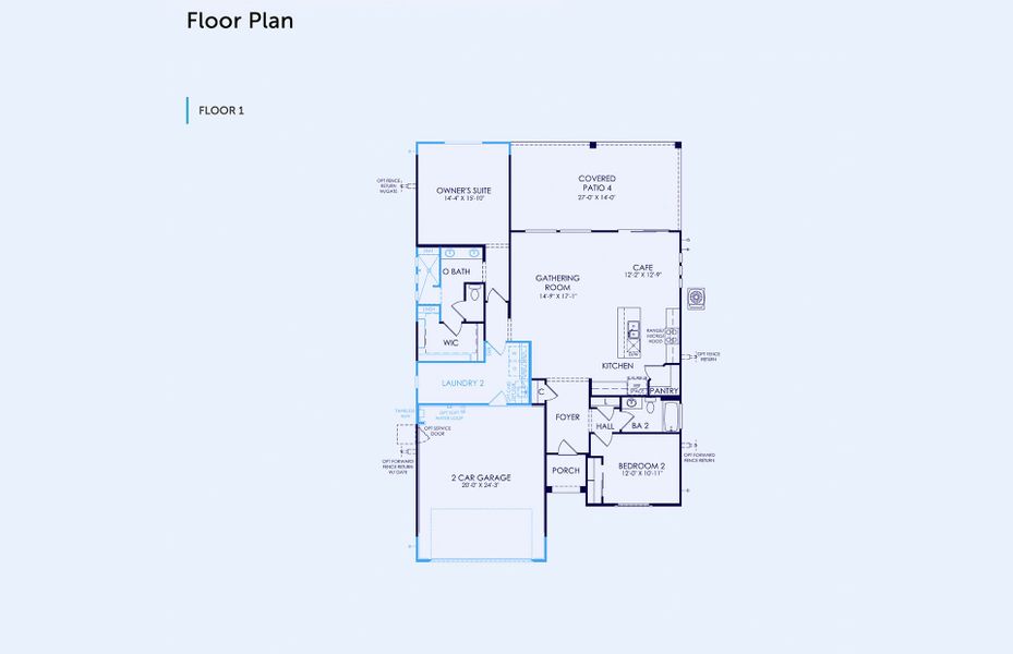 2D floor plan layout of this home in Sun City Anthem at Merrill Ranch, Florence, AZ (Image 2). 2D floor plan layout of this home in Sun City Anthem at Merrill Ranch, Florence, AZ (Image 2).