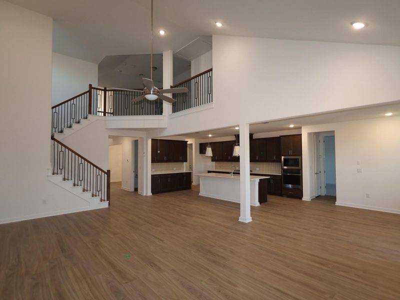 Spacious, unfurnished interior of a new home in Edgewood, Leander (Image 10). Spacious, unfurnished interior of a new home in Edgewood, Leander (Image 10).