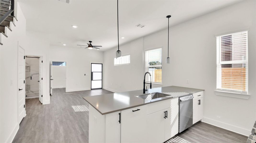 Furnished interior view inside a new home in , Austin (Image 6).