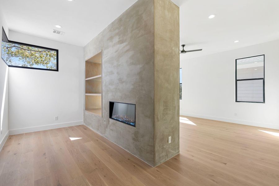 Primary Sitting area or workout space.