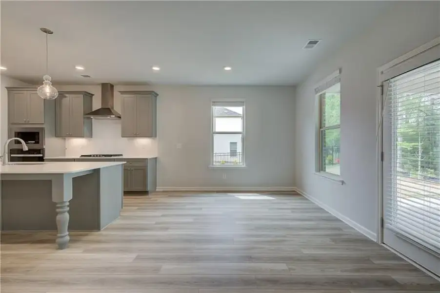 Spacious, unfurnished interior of a new home in Cambria at Traditions, Hampton (Image 27).