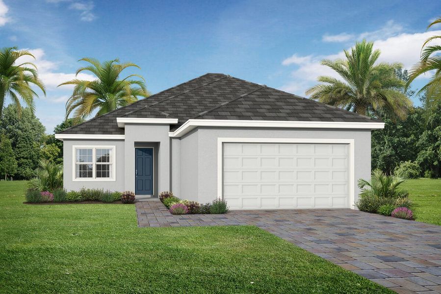 Representative exterior photo of a completed home built from the Harbour by Medallion Home in The Willows, Parrish, FL (Image 8). Representative exterior photo of a completed home built from the Harbour by Medallion Home in The Willows, Parrish, FL (Image 8).