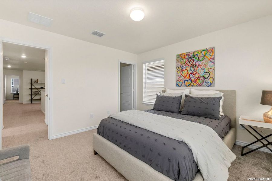 Furnished interior view inside a new home in , San Antonio (Image 28). Furnished interior view inside a new home in , San Antonio (Image 28).