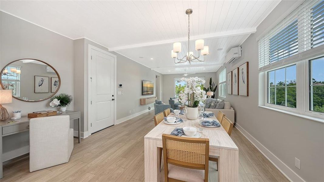 Furnished interior view inside a new home in Hunters Point, Cortez (Image 9).