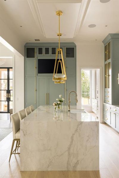 Furnished interior view inside a new home in , Southlake (Image 36).