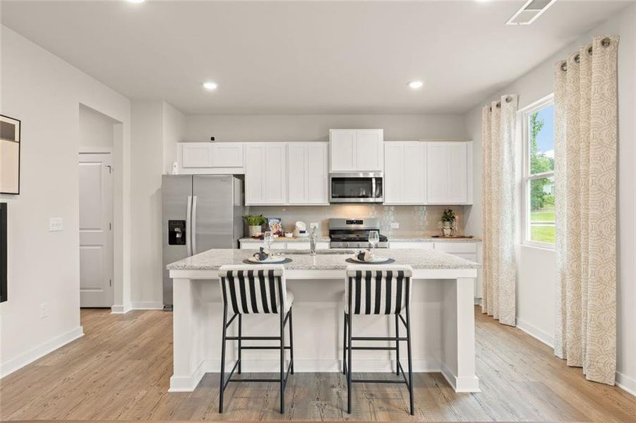 Furnished interior view inside a new home in Hawthorne Reserve, Dallas (Image 28).