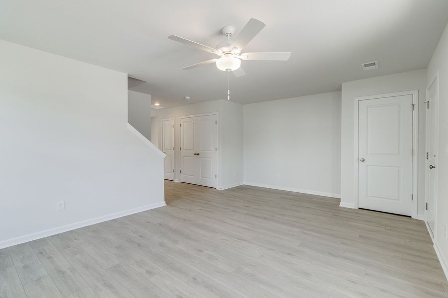 Spacious, unfurnished interior of a new home in Padgett Commons, Hopkins (Image 15). Spacious, unfurnished interior of a new home in Padgett Commons, Hopkins (Image 15).