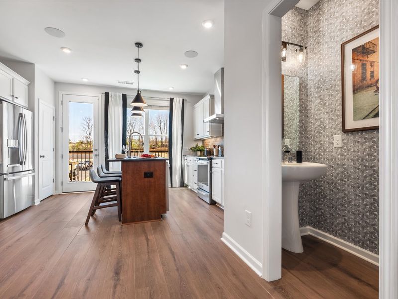 Furnished interior view inside a new home in Southmont, Charlotte (Image 14).