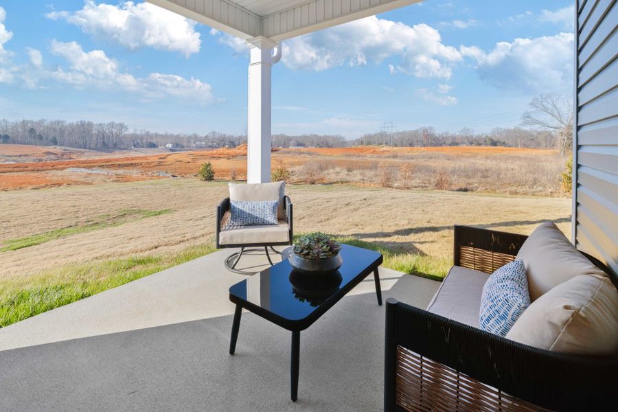 Exterior details and patio area of a home in Jackson Hills, Clarksville (Image 3). Exterior details and patio area of a home in Jackson Hills, Clarksville (Image 3).