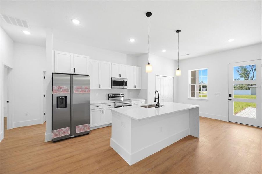 Furnished interior view inside a new home in , Ocala (Image 13).