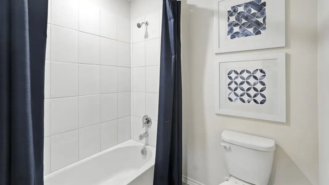 Furnished interior view inside a new home in Waverly Estates, Josephine (Image 14).