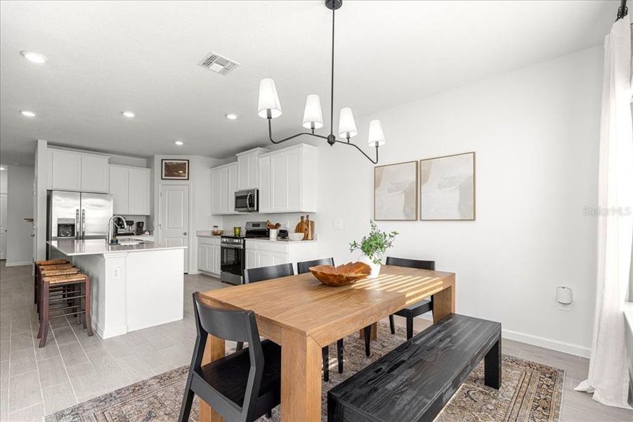 Furnished interior view inside a new home in Millwood: Millwood Estates - The Enclave, Ocala (Image 5). Furnished interior view inside a new home in Millwood: Millwood Estates - The Enclave, Ocala (Image 5).