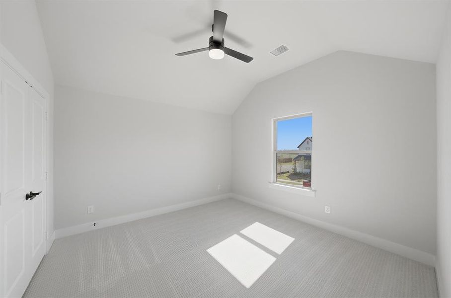Spacious, unfurnished interior of a new home in Brookhollow West, Prosper (Image 18). Spacious, unfurnished interior of a new home in Brookhollow West, Prosper (Image 18).