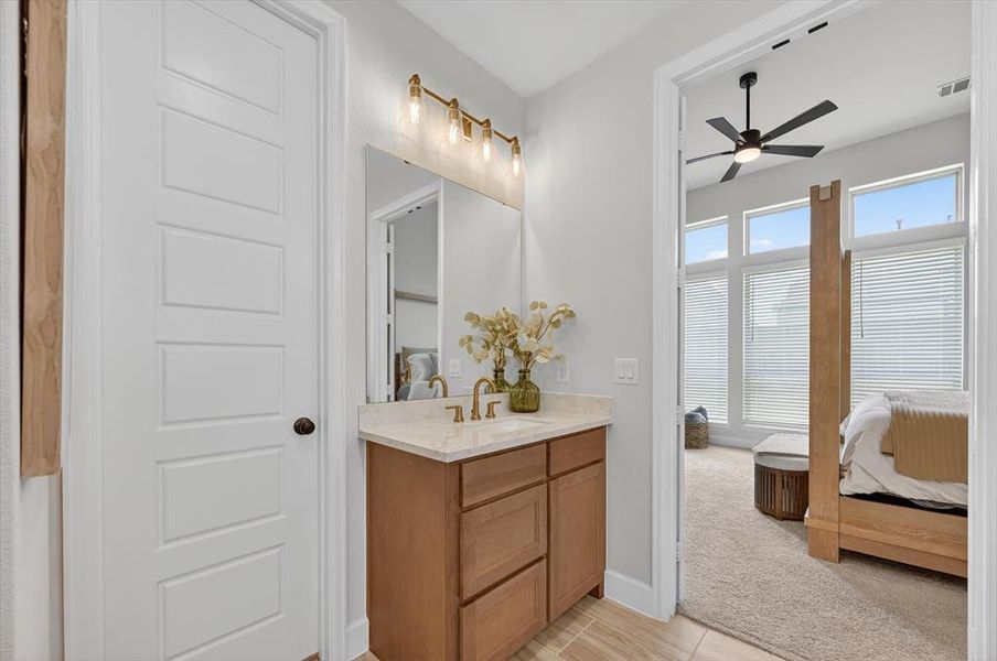 Furnished interior view inside a new home in The Parks at Wilson Creek, Celina (Image 17).