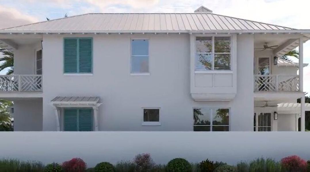 Exterior details and patio area of a home in , Fort Pierce (Image 3). Exterior details and patio area of a home in , Fort Pierce (Image 3).