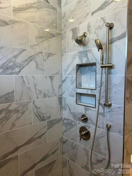 Close-up of interior finishes inside a home in The Courtyards at Hodges Farm, Charlotte (Image 20).