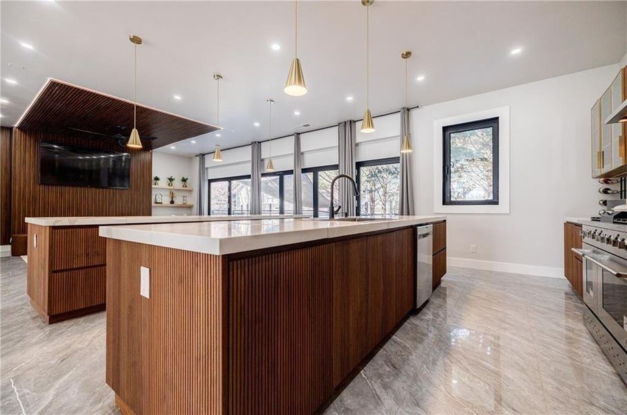 Furnished interior view inside a new home in , Marietta (Image 14).