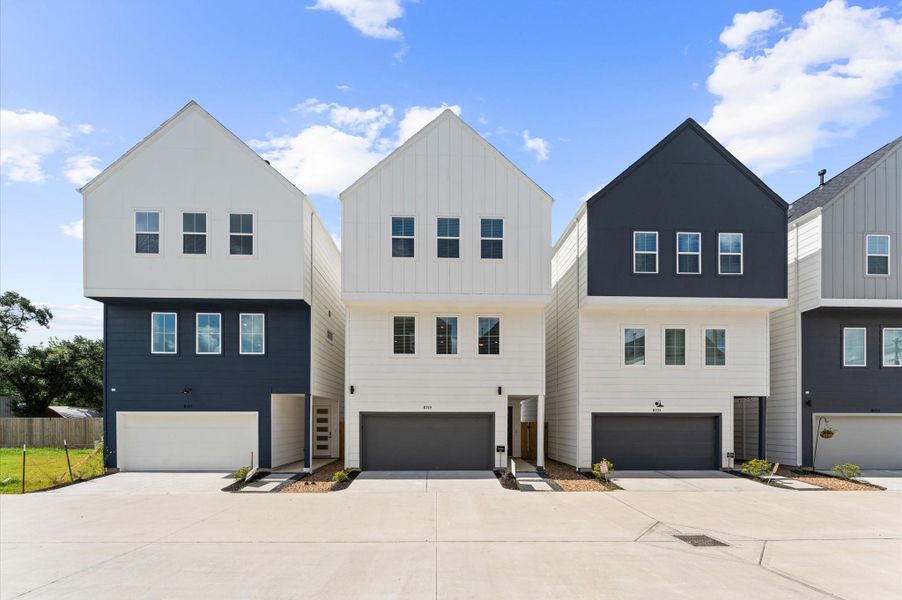 8317 Springwood Canyon Ln. - Step into this beautifully designed residence featuring a spacious open-concept layout perfect for entertaining. The first floor offers a versatile flex room ideal for a home office, gym, or guest suite. Ascend to the third floor to discover three generously sized bedrooms, including a luxurious primary suite with ample closet space.