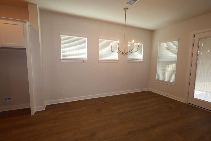 Spacious, unfurnished interior of a new home in Dunham Pointe 50' Homesites, Cypress (Image 16). Spacious, unfurnished interior of a new home in Dunham Pointe 50' Homesites, Cypress (Image 16).