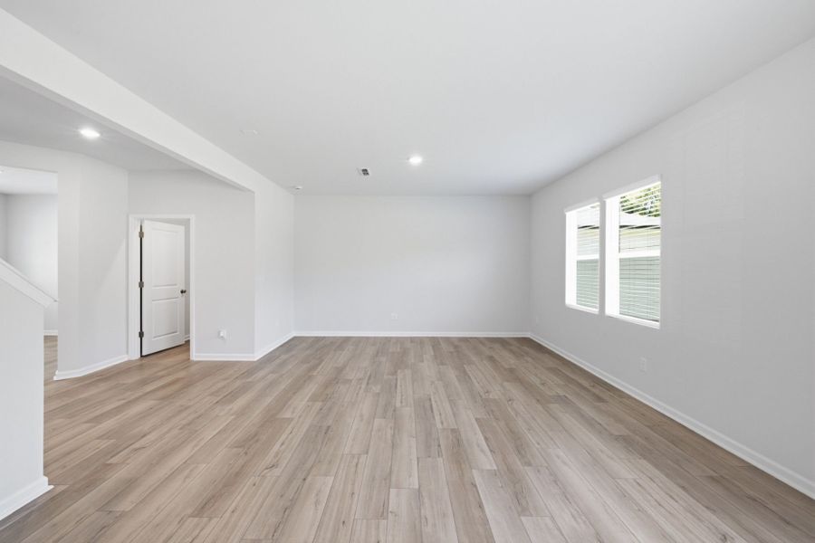 Spacious, unfurnished interior of a new home in Carpenter Falls, Durham (Image 36).
