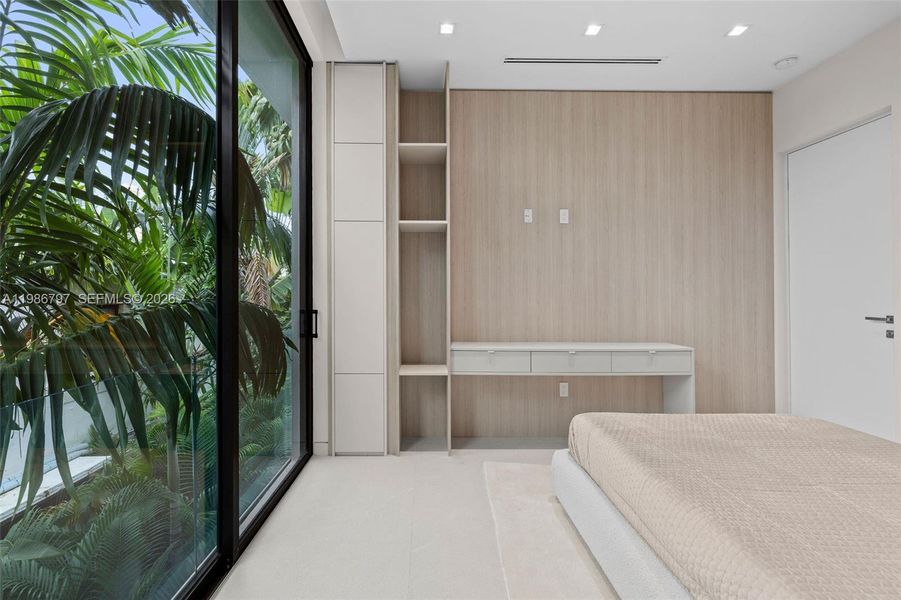 Furnished interior view inside a new home in , Miami Beach (Image 35).