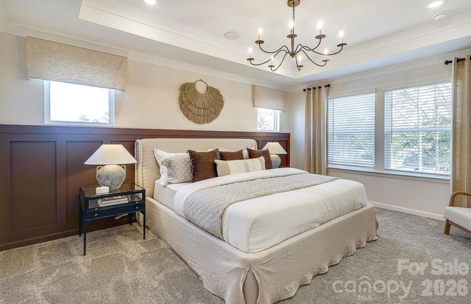Furnished interior view inside a new home in Galloway Towns, Charlotte (Image 18).