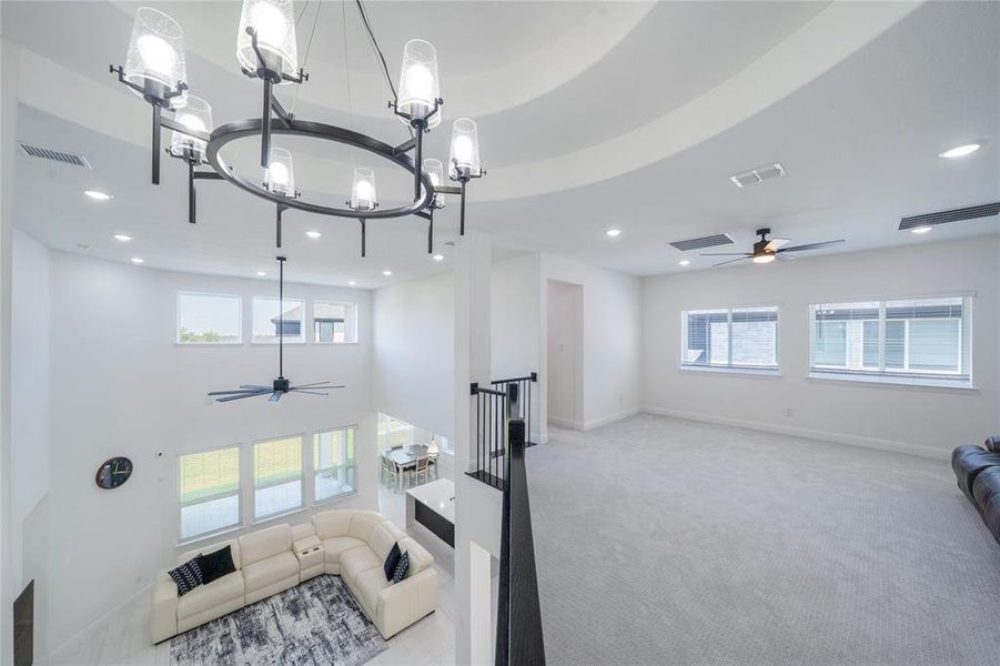 Furnished interior view inside a new home in , Frisco (Image 26).