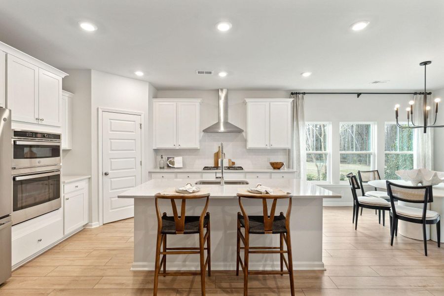 Furnished interior view inside a new home in Horizons at Summers Corner | 55+, Summerville (Image 9).