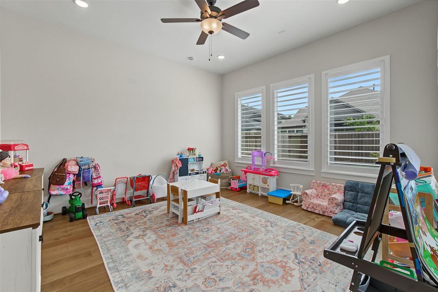 Furnished interior view inside a new home in The Highlands, Porter (Image 36).