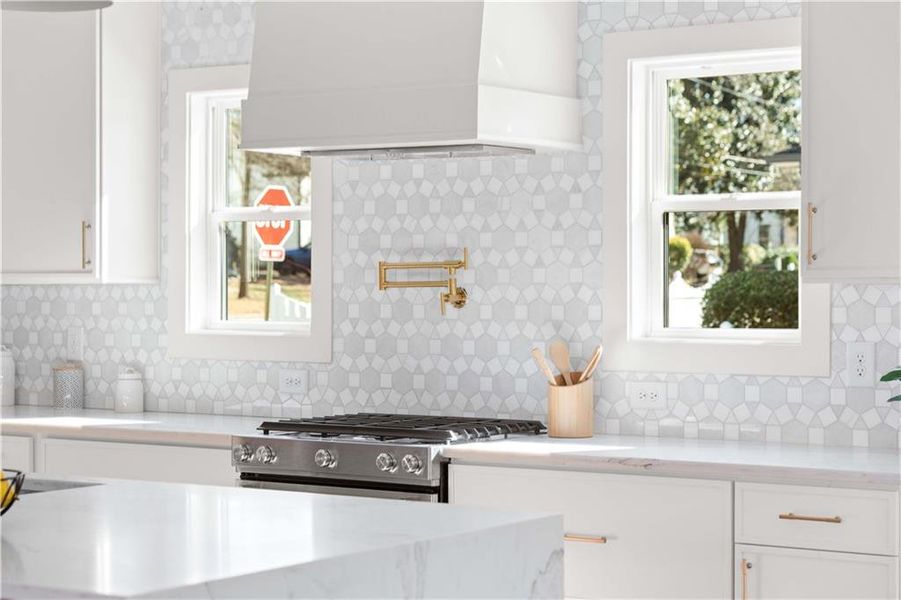 Close-up of interior finishes inside a home in , Atlanta (Image 23).