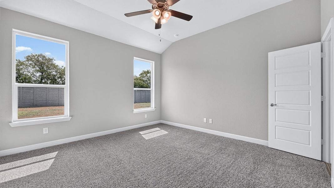 Representative unfurnished interior of a home built from the Tallow by D.R. Horton in Treeline, Justin (Image 24).