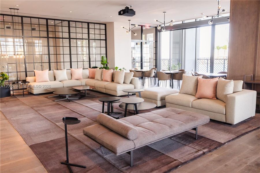 Furnished interior view inside a new home in Natiivo Miami, Miami (Image 6).