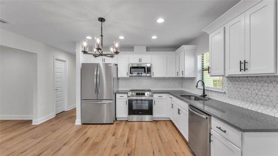 Furnished interior view inside a new home in , Lakeland (Image 5). Furnished interior view inside a new home in , Lakeland (Image 5).