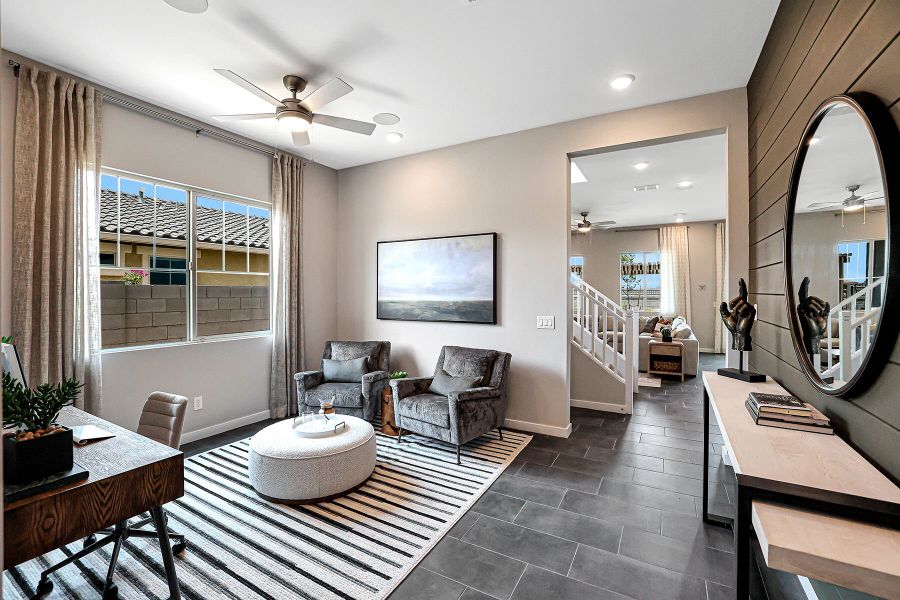 Representative furnished interior of a home built from the Tawny by Mattamy Homes in Empire Pointe, Queen Creek (Image 14).