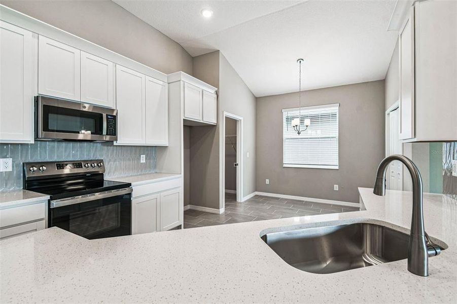 Furnished interior view inside a new home in Pinecone Reserve, Brooksville (Image 3). Furnished interior view inside a new home in Pinecone Reserve, Brooksville (Image 3).