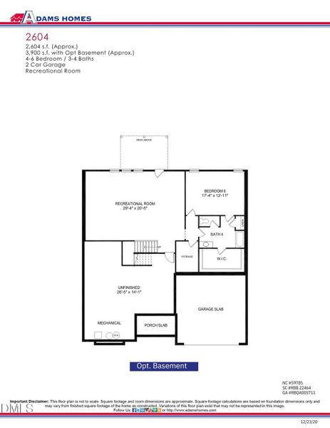 The 2604 Brochure and floor plan The 2604 Brochure and floor plan