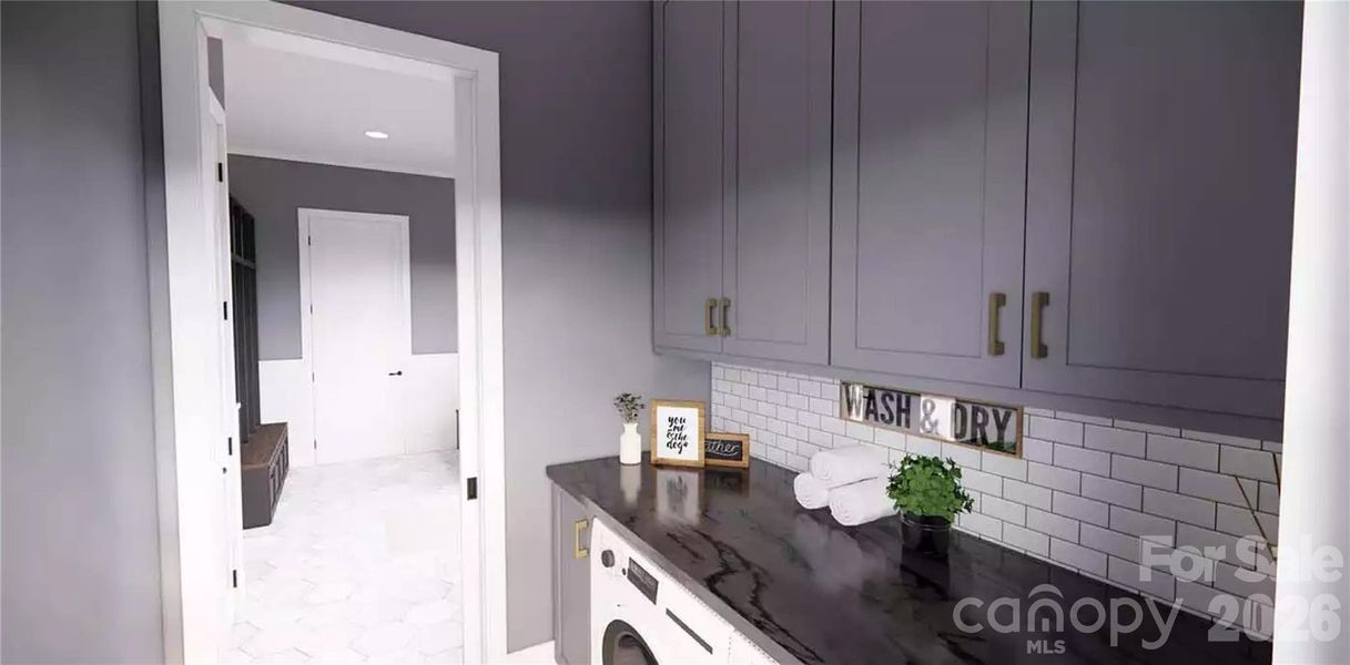 Furnished interior view inside a new home in , Denver (Image 7).