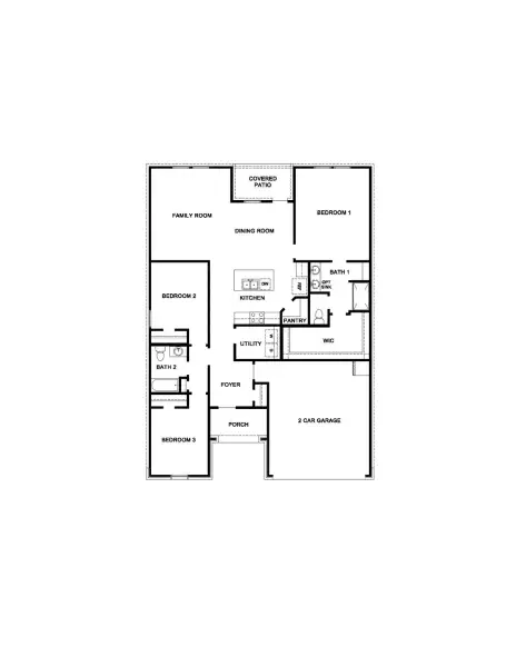 2D floor plan layout of this home in Mill Creek, Magnolia, TX (Image 3). 2D floor plan layout of this home in Mill Creek, Magnolia, TX (Image 3).