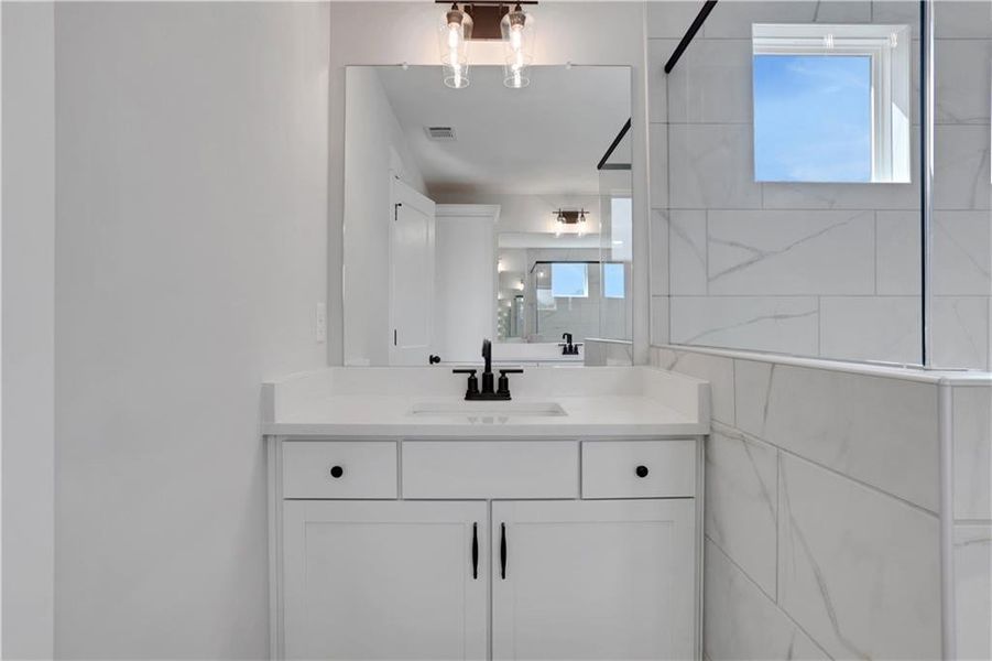 Furnished interior view inside a new home in Cambridge, Flowery Branch (Image 12).