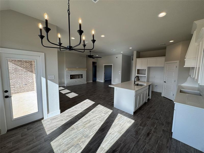 Furnished interior view inside a new home in Taylor Ranch, Springtown (Image 4).